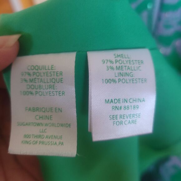 Lilly Pulitzer Rosalynn Ruffle Maxi Dress Beach Floral One Shoulder Size 12 - Picture 12 of 15